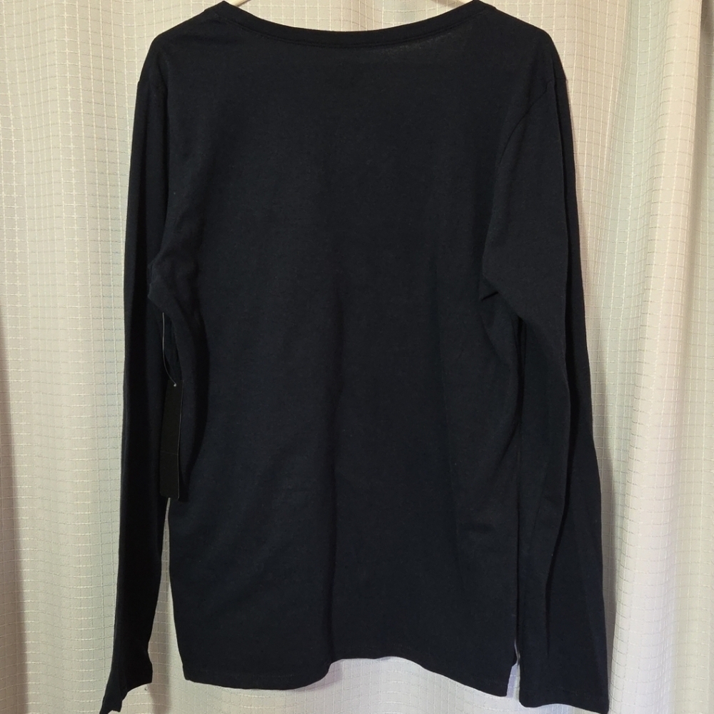 Women's Atlanta Braves Long Sleeve T-Shirt, NWT, XL  Old Tyme Sports - Picture 5 of 7